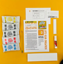 Load image into Gallery viewer, ALL AGES - "PEEPS" Chicks, Bunnies, & Eggs Clay Sculpture - SUPPLIES + VIDEO TUTORIAL