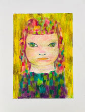 Load image into Gallery viewer, ALL AGES - Oil Pastel Portrait inspired by the art of Yoshitomo Nara SUPPLIES + VIDEO TUTORIAL