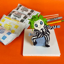 Load image into Gallery viewer, ADVANCED - BEETLEJUICE Clay Sculpture - SUPPLIES + VIDEO TUTORIAL