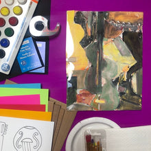 Load image into Gallery viewer, BEGINNER - Pablo Picasso Inspired Printmaking - SUPPLIES + VIDEO TUTORIAL