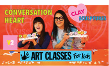 Load image into Gallery viewer, ALL AGES - Conversation Hearts Clay & Wire Sculptures - SUPPLIES + VIDEO TUTORIAL
