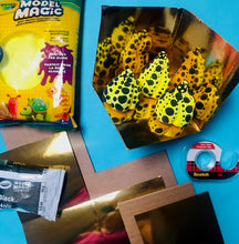 Load image into Gallery viewer, BEGINNER - Yayoi Kusama Inspired Pumpkin Clay Sculpture Art Box - SUPPLIES + VIDEO TUTORIAL