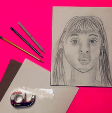 Load image into Gallery viewer, ADVANCED - Drawing Realistic Faces - SUPPLIES + VIDEO TUTORIAL