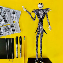 Load image into Gallery viewer, ADVANCED - Jack Skellington Sculpture - SUPPLIES + VIDEO TUTORIAL