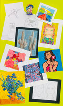 Load image into Gallery viewer, VIDEO TUTORIALS ONLY - ALL AGES - FALL BUNDLE ART CLASSES - Videos for 10 projects!