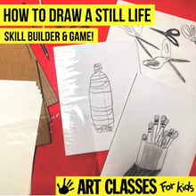 Load image into Gallery viewer, BEGINNER - Still Life Drawing Introductory Class Art Box - SUPPLIES + VIDEO TUTORIAL