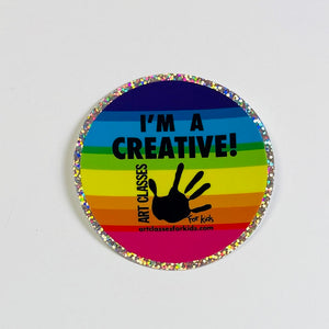 "I'm A Creative!" Vinyl Sticker