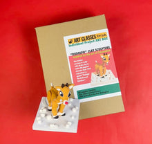 Load image into Gallery viewer, Rudolph the Red-Nosed Reindeer Clay Sculpture Art Box
