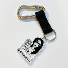 Load image into Gallery viewer, &quot;Keep Making Cool Art!&quot; Acrylic Charm Keychain
