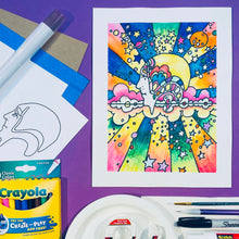 Load image into Gallery viewer, ADVANCED - Peter Max Pop Art Drawing
