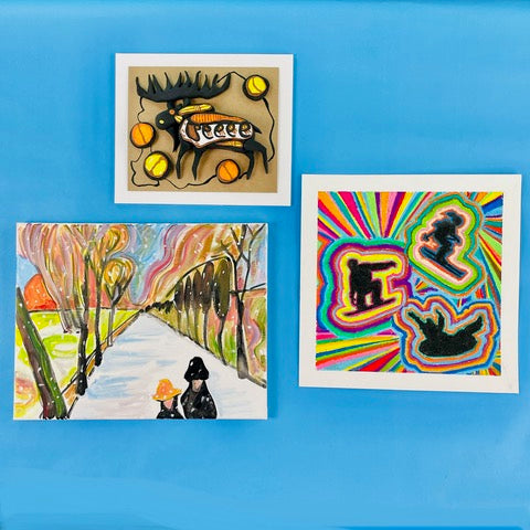 ALL AGES - Winter Bundle - SUPPLIES For 3 Projects + VIDEO TUTORIALS ...