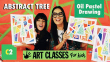 Load image into Gallery viewer, ALL AGES - Abstract Christmas Tree Drawing - SUPPLIES + VIDEO TUTORIAL
