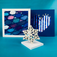 Load image into Gallery viewer, ALL AGES - Hanukkah Bundle - SUPPLIES + VIDEO TUTORIALS For 3 Projects
