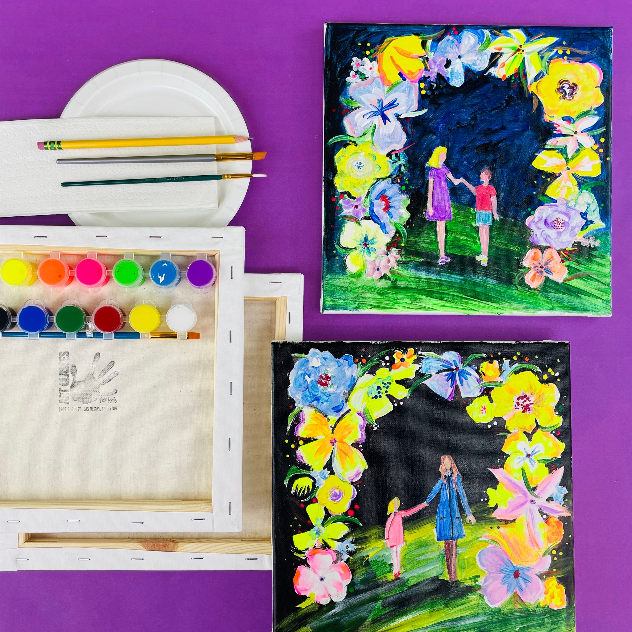 ALL AGES Mother's Day Bundle SUPPLIES For Doubled Projects VIDEO TUTORIALS (Mommy and Me Style)